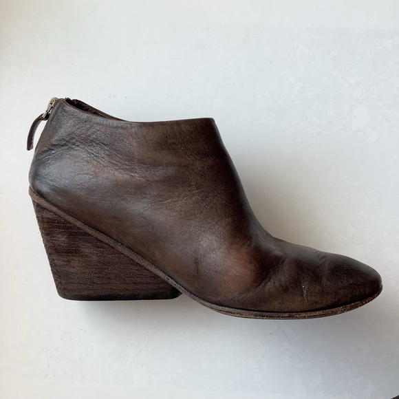 Marsell “ Brown Short Leather Wedge” - Picture 6 of 16
